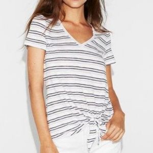 Express One Eleven Slub Knot Tie Shirt